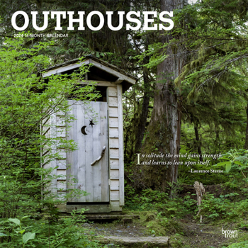 Calendar Outhouses 2024 Square Book