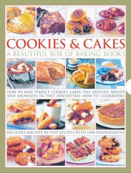 Hardcover Cookies & Cakes: A Beautiful Box of Baking Books Book