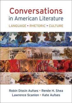Hardcover Conversations in American Literature: Language, Rhetoric, Culture Book