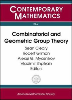 Paperback Combinatorial and Geometric Group Theory: Ams Special Session, Combinatorial Group Theory, November 4-5, 2000, New York, New York: Ams Special Session Book