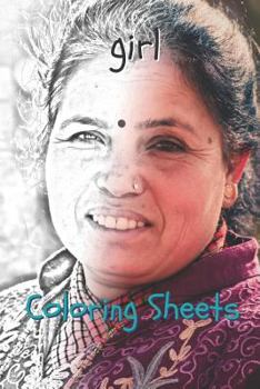 Girl Coloring Sheets: 30 girl drawings,coloring sheets adults relaxation, coloring book for kids, for girls, volume 2