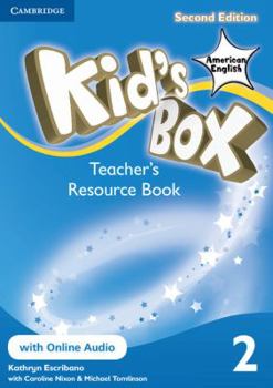 Paperback Kid's Box American English Level 2 Teacher's Resource Book with Online Audio Book