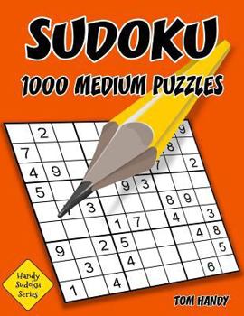 Paperback Sudoku: 1,000 Medium Puzzles: Handy Sudoku Series Book
