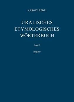 Paperback Uralisches Etymologisches Worterbuch: Register [German] Book