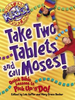 Mass Market Paperback Take Two Tablets and Call Moses Book