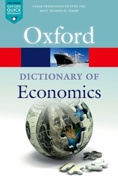 Paperback A Dictionary of Economics Book