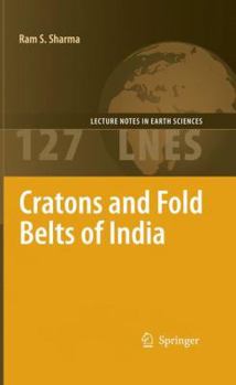 Paperback Cratons and Fold Belts of India Book