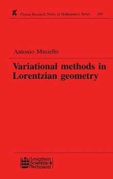 Hardcover Variational Methods in Lorentzian Geometry Book