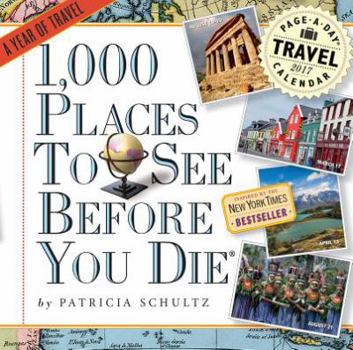 Calendar 1,000 Places to See Before You Die Page-A-Day Calendar 2017 Book