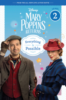 Paperback Mary Poppins Returns: Everything Is Possible-Leveled Reader Book