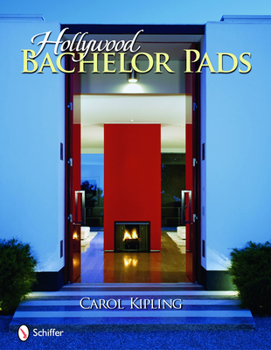 Hardcover Hollywood Bachelor Pads Book
