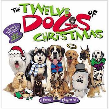 Board book The Twelve Dogs of Christmas Board Book [With CD] Book