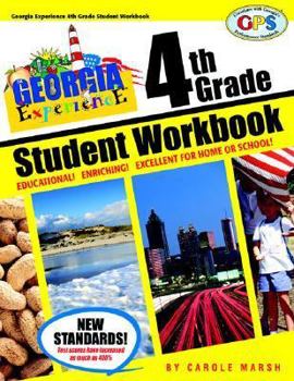 Paperback Georgia 4th Grade Student Workbook Book