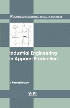 Hardcover Industrial Engineering in Apparel Production Book