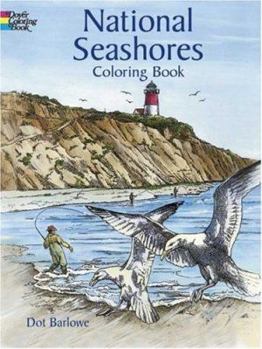 Paperback National Seashores Coloring Book