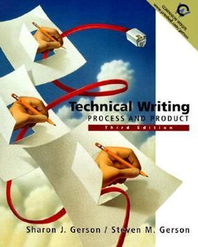 Paperback Technical Writing: Process and Product (3rd Edition) Book