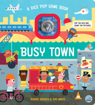 Board book Busy Town: A Dice Pop Game Book