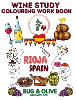 Paperback Bug & Olive Rioja Spain Colouring Book
