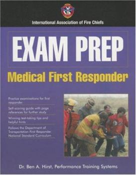 Paperback Exam Prep: Medical First Responder Book