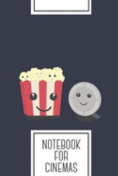 Notebook for cinemas: Lined Journal with Cinema movie pocorn with faces Design - Cool Gift for a friend or family who loves film presents! | 6x9" | ... College, Tracking, Journaling or as a Diary