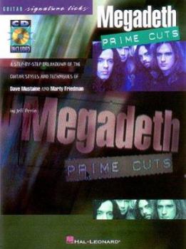 Hardcover Megadeth - Prime Cuts Book