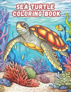 Paperback Sea Turtle Coloring Book