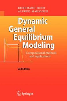 Paperback Dynamic General Equilibrium Modeling Book