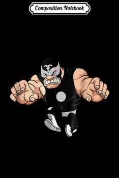 Composition Notebook: Lucha Libre Masked Luchador  Journal/Notebook Blank Lined Ruled 6x9 100 Pages