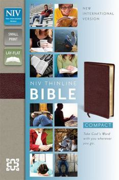 Bonded Leather Thinline Bible-NIV-Compact Book