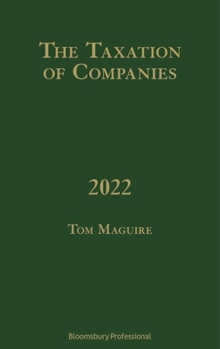 Hardcover The Taxation of Companies 2022 Book