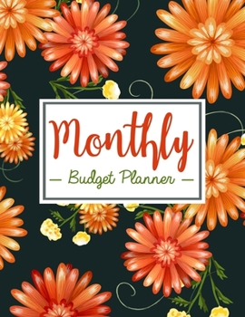 Monthly Budget Planner: Finance Monthly & Weekly Budget Planner Expense Tracker Bill Organizer Journal Notebook, Budget Planning. Water Color Floral Cover