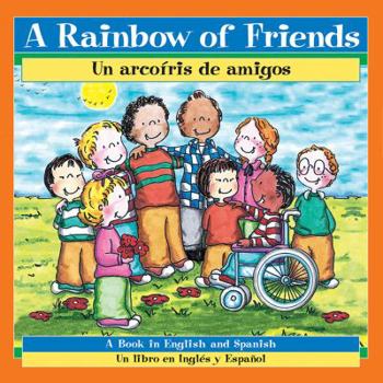 Paperback Rainbow Of Friends Bilingual Book
