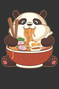 2020 Week To View Dated Planner Diary: 6x9 Inches Paperback Cute Kawaii Panda Ramen Noodles Japanese Anime Manga