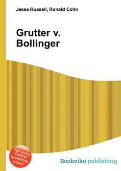 Paperback Grutter V. Bollinger Book