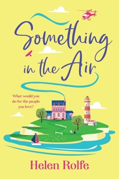 Paperback Something in the Air [Large Print] Book