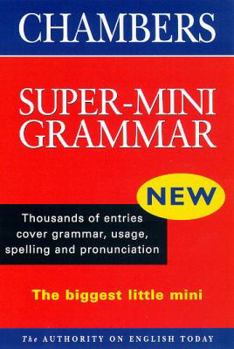 Paperback Chambers Super-Mini Grammar Book