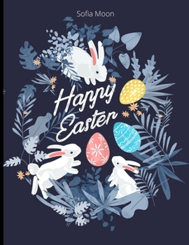 Paperback Happy Easter!: Easter Activity Book For Kids Easter Book for Kids Under 9: A Fun Activity Happy Easter, Include Coloring, Scissor Ski Book