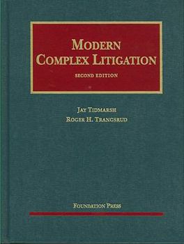 Hardcover Modern Complex Litigation Book