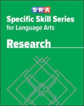 Spiral-bound SRA Specific Skill Series for Language Arts: Research Book, Level E Book