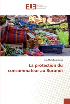 Paperback La protection du consommateur au Burundi [French] Book