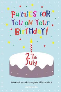 Paperback Puzzles for you on your Birthday - 27th July Book