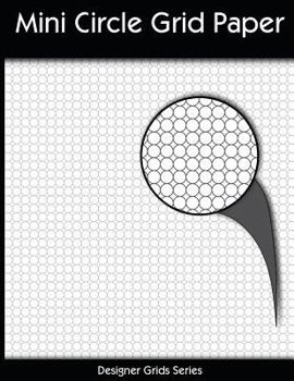 Paperback Mini Circle Grid Paper Book