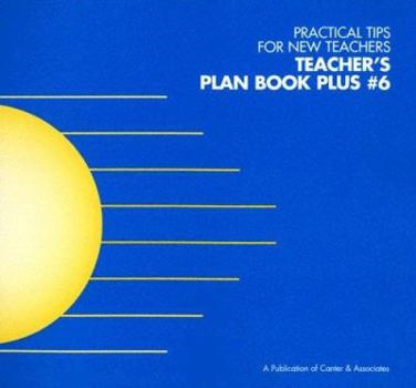 Spiral-bound Teacher's Plan Book Plus #6 Book