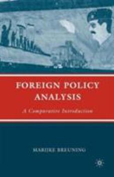 Paperback Foreign Policy Analysis: A Comparative Introduction Book