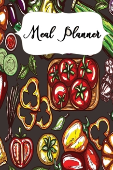 Paperback Meal Planner: Grocery List With Weekly Meal Planner Book