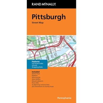 Loose Leaf Rand McNally Pittsburgh Pa Street Map Book