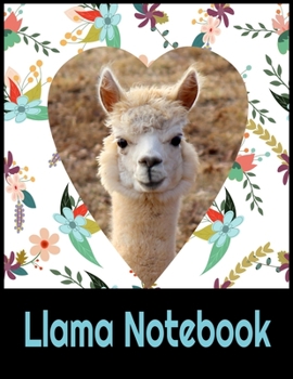 Paperback Llama Notebook: Llama Notebook Journal - Blank Llama notebook - Funny Llama Birthday Gifts for Animal Lovers - Llama Gifts for Women, Book