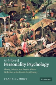 Paperback A History of Personality Psychology Book