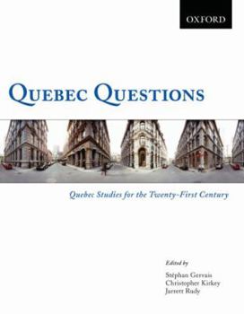 Paperback Quebec Questions: Quebec Studies for the Twenty-First Century Book