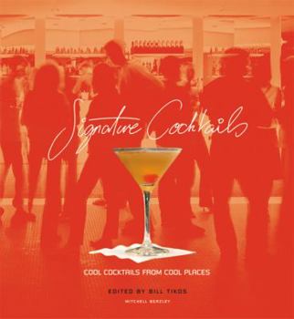 Hardcover Signature Cocktails Book